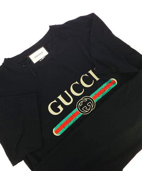 gucci vintage t shirt replica|genuine gucci t shirts.